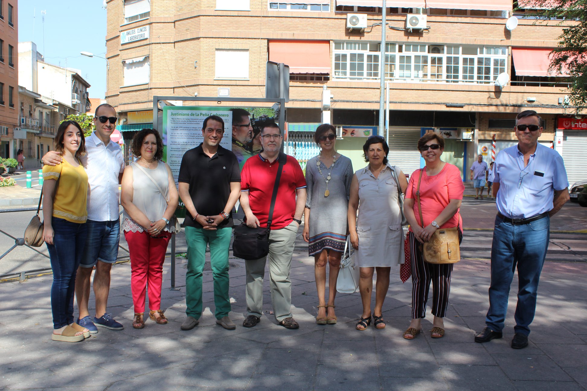 Justiniano de la Peña expone en Torrijos Arte Urbano 