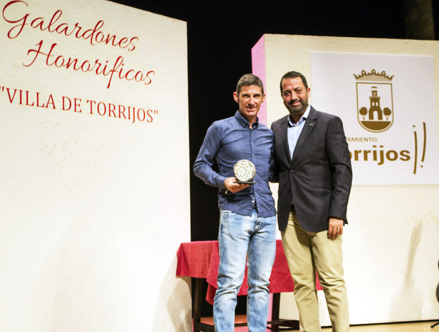  Torrijeño del año Adolfo Sánchez Mateos en los premios Villa de Torrijos