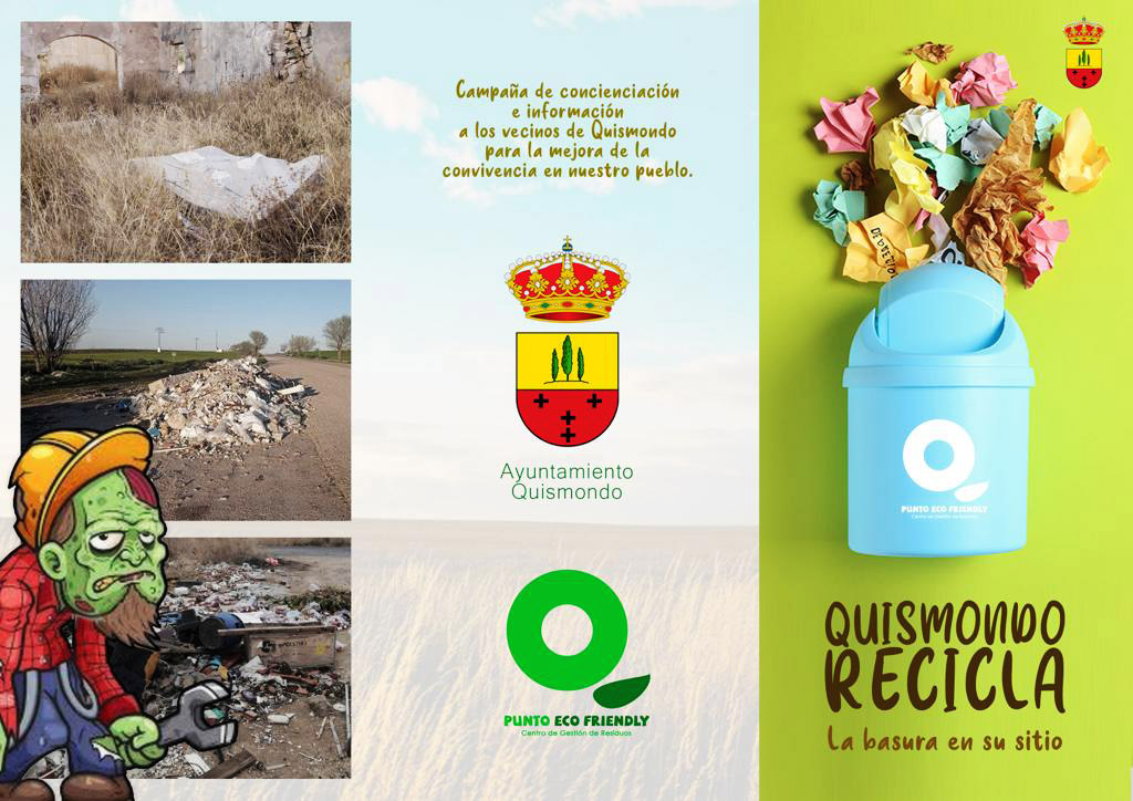 Quismondo realiza una campaña de información orientada al reciclaje