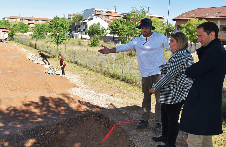Se construye en Talavera una pista de Pump Track