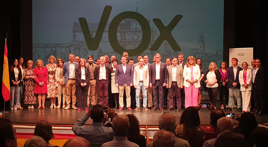Presentada la candidatura de Vox en Talavera