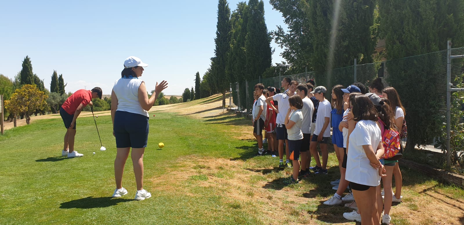 Golf en el Campamento Urbano de Torrijos