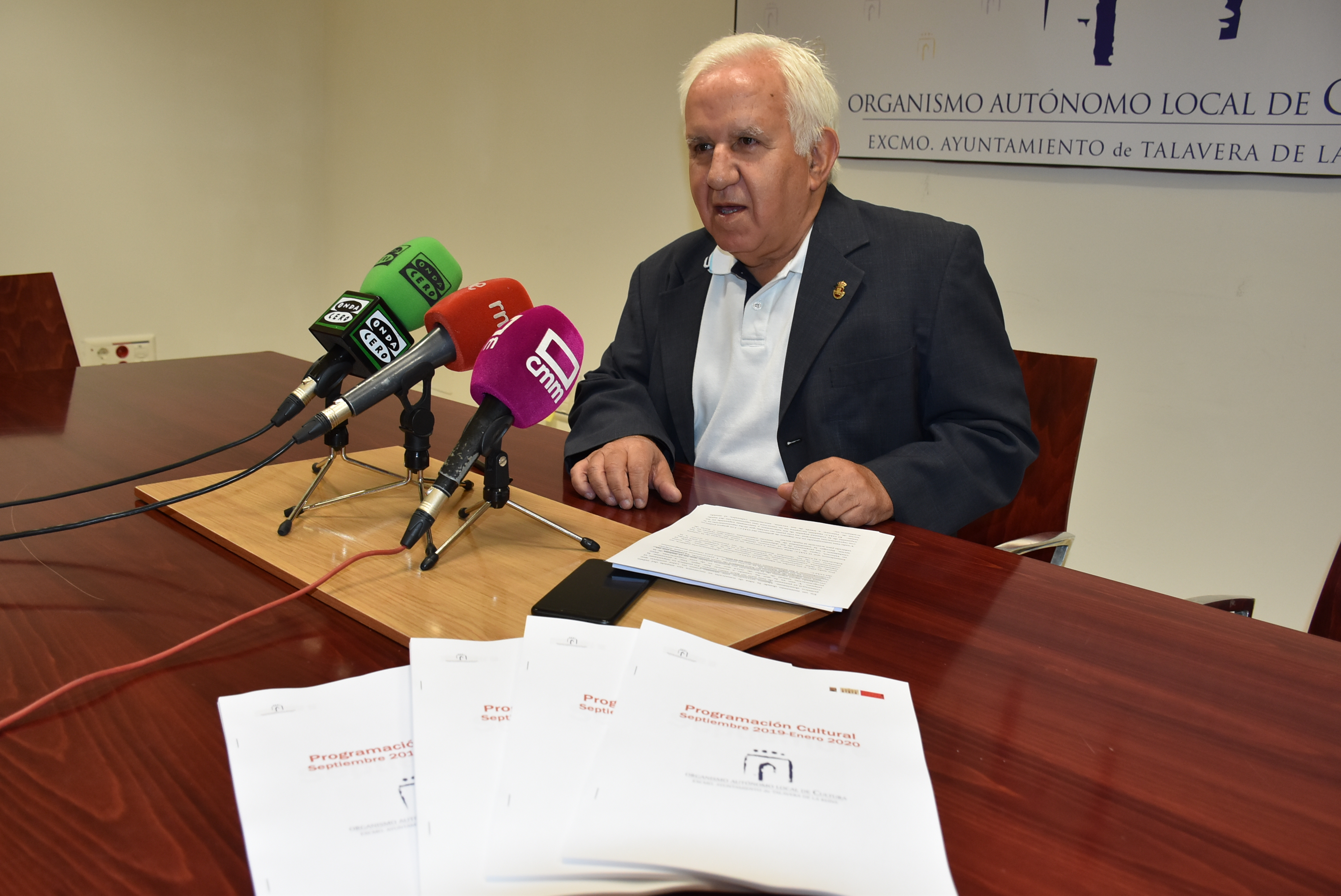 Carlos Gil, ha anunciado que el Ayuntamiento talaverano iniciará la modernización de las infraestructuras culturales