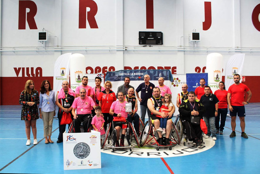 La final del Campeonato Regional de Baloncesto en Silla de Ruedas se disputó en Torrijos