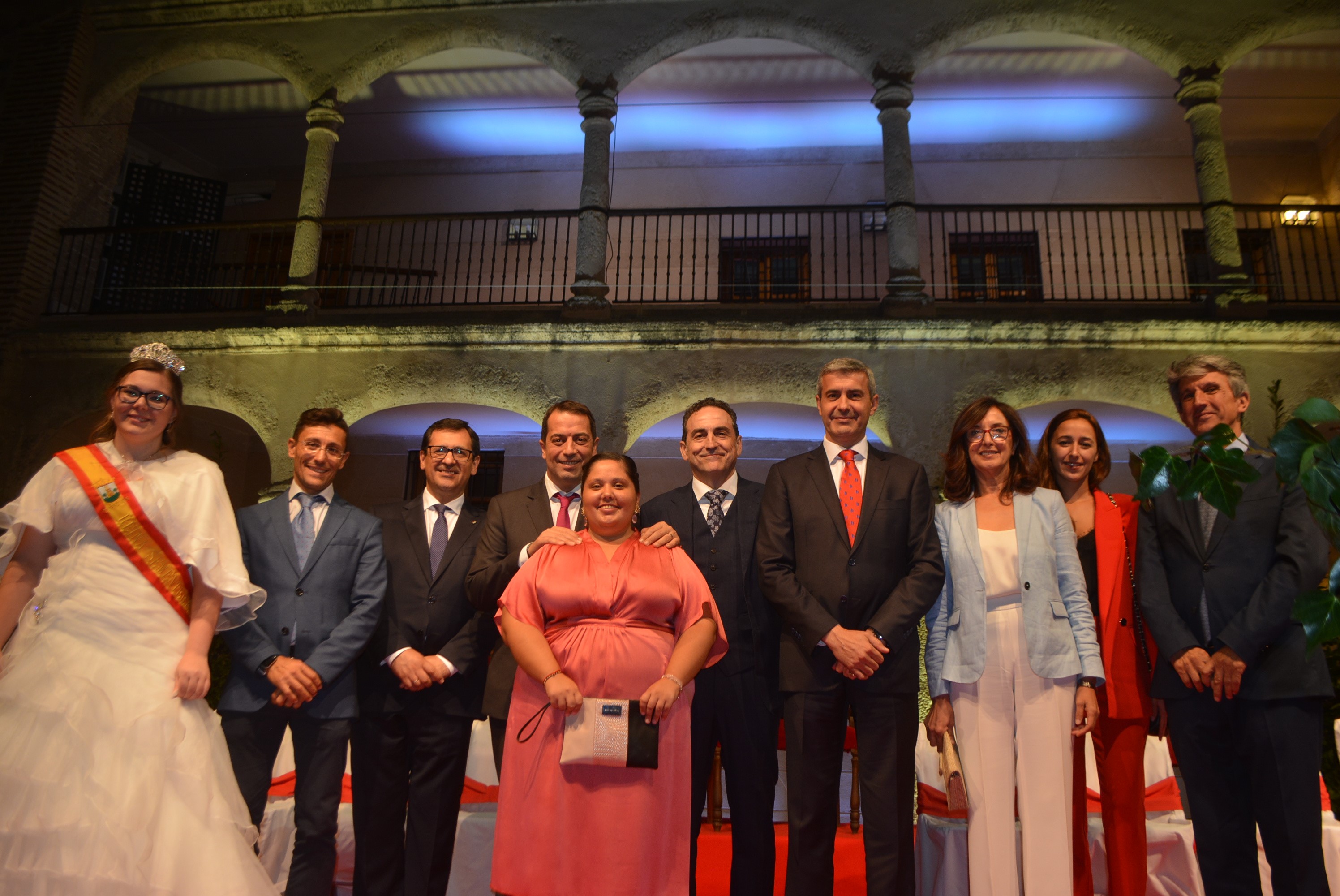 El patio porticado del Palacio Pedro l acogió el inicio de la Sementera 2019