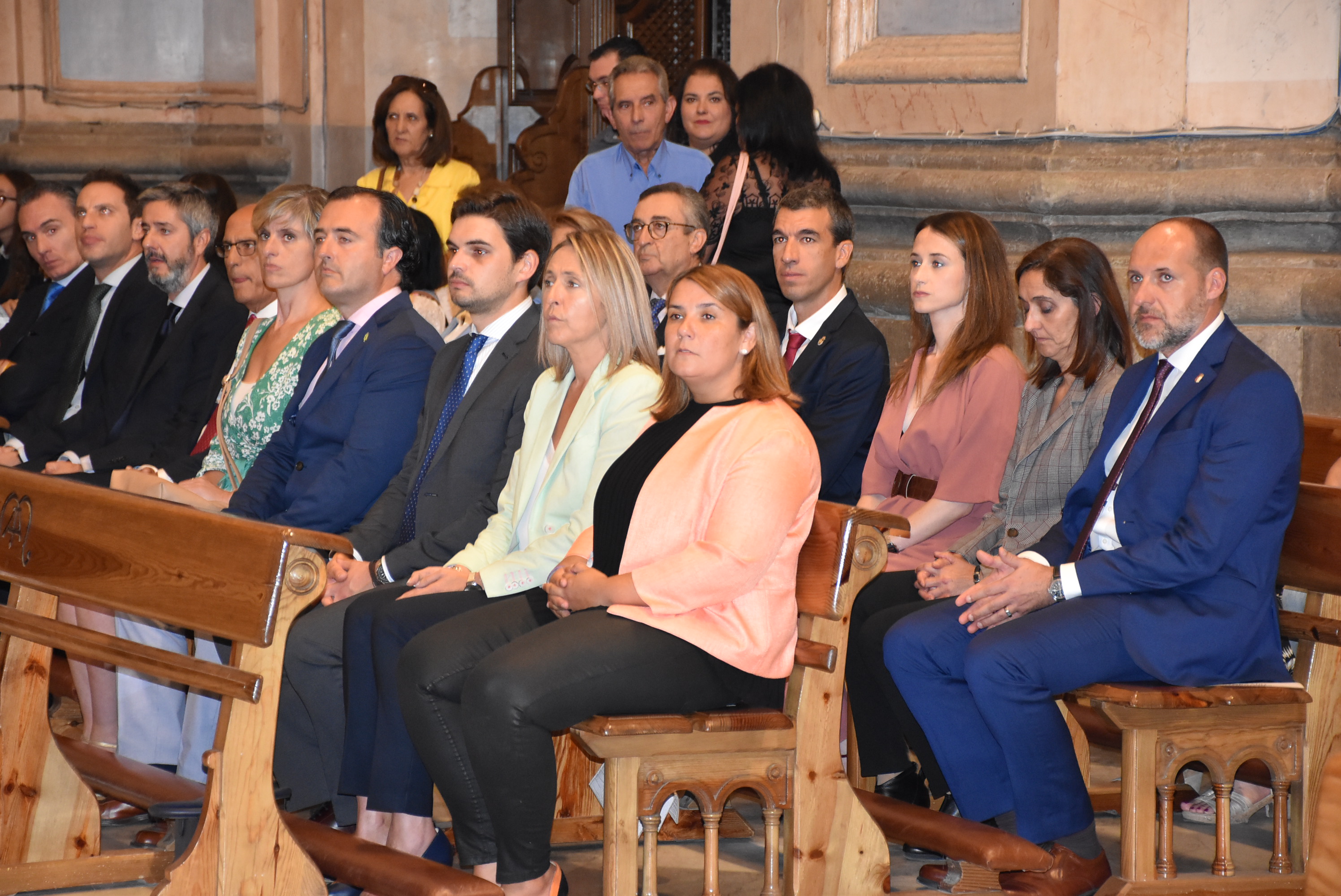 La alcaldesa de Talavera asiste a la celebración de los Santos Ángeles Custodios
