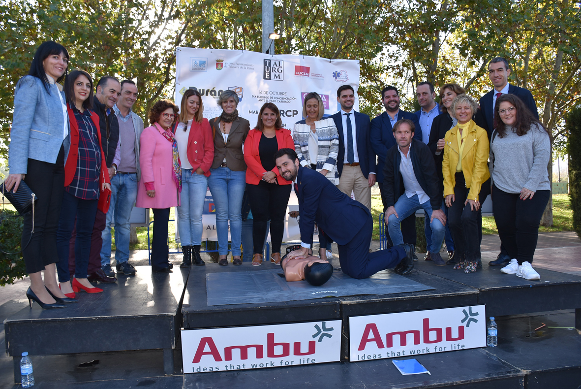 Primera Maratón de Reanimación Cardiopulmonar (RCP) en Talavera de la Reina 