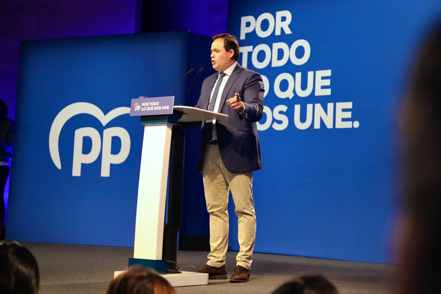 Núñez ha destacado que el PP es el único partido que puede garantizar el cumplimiento de la Ley Editorial