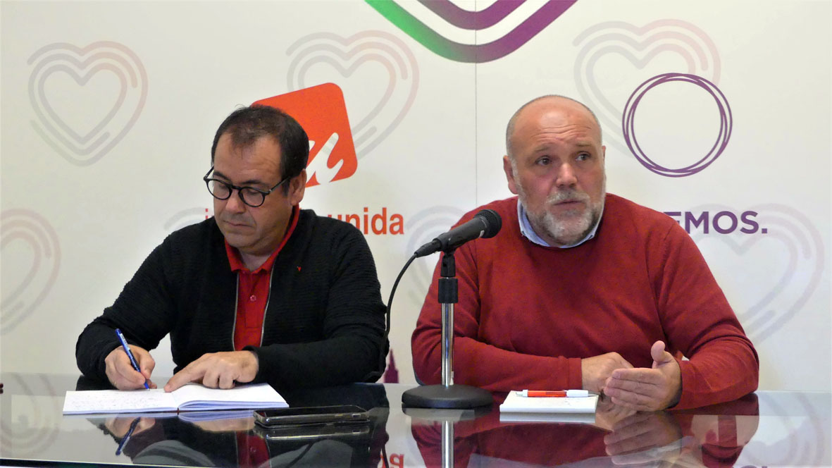 IU exige las excavaciones de la Vega Baja de Toledo y la retirada total del amianto 