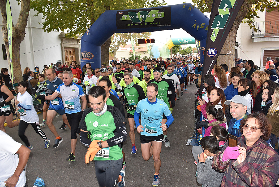 Carrera solidaria y caminata Villa de Saucedo de Talavera La Nueva Editorial