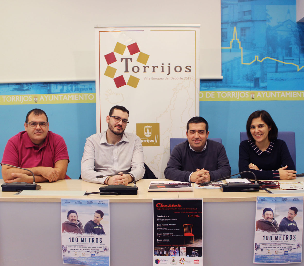 La Película de superación 100 Metros se exhibirá en Torrijos