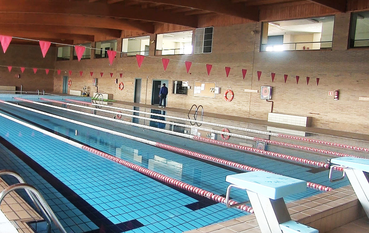 La piscina cubierta está cerrada por recomendación de sanidad de Castilla la Mancha Editorial