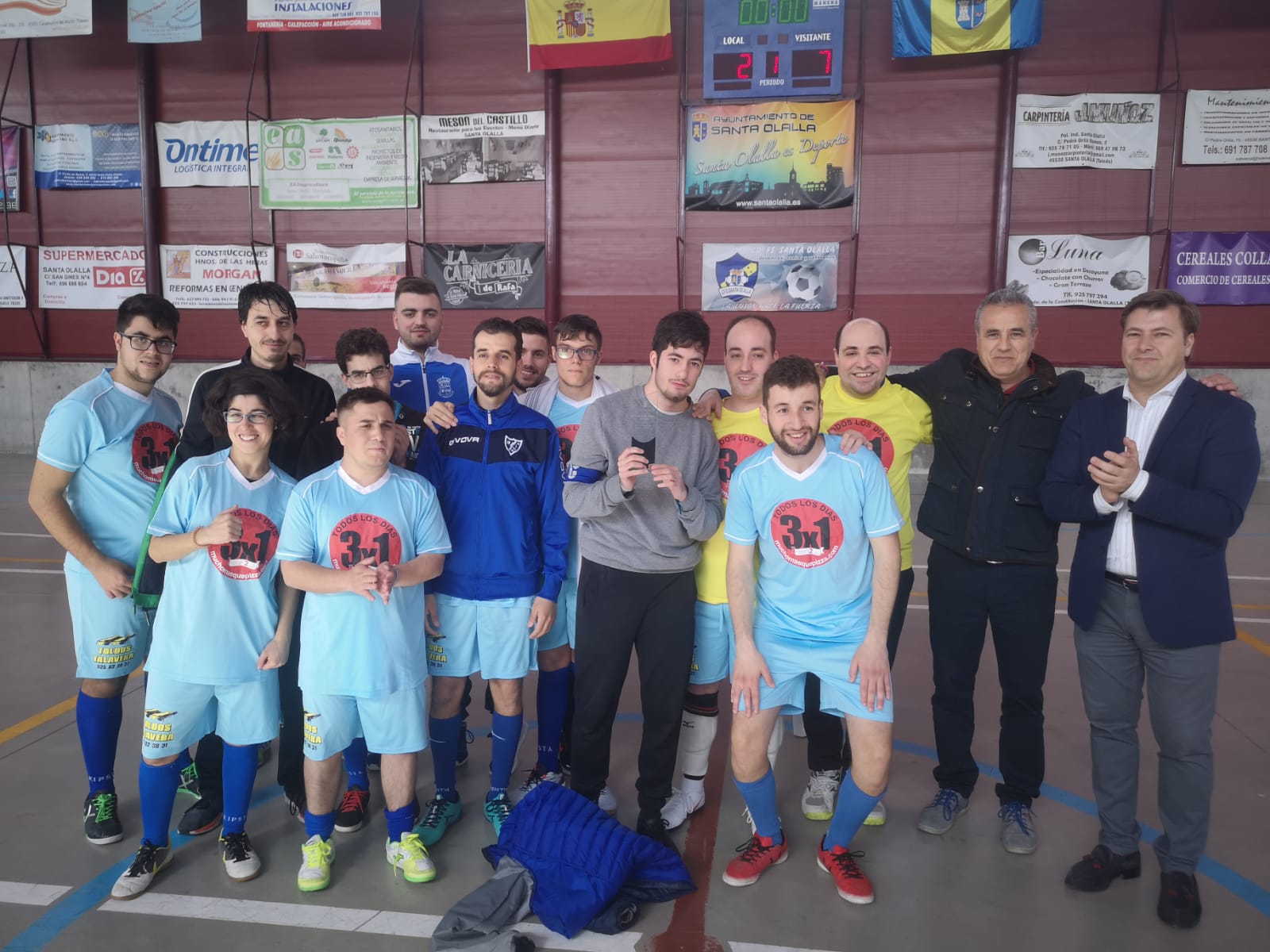 Santa Olalla acogió el Torneo Inclusivo de Fútbol Sala Editorial