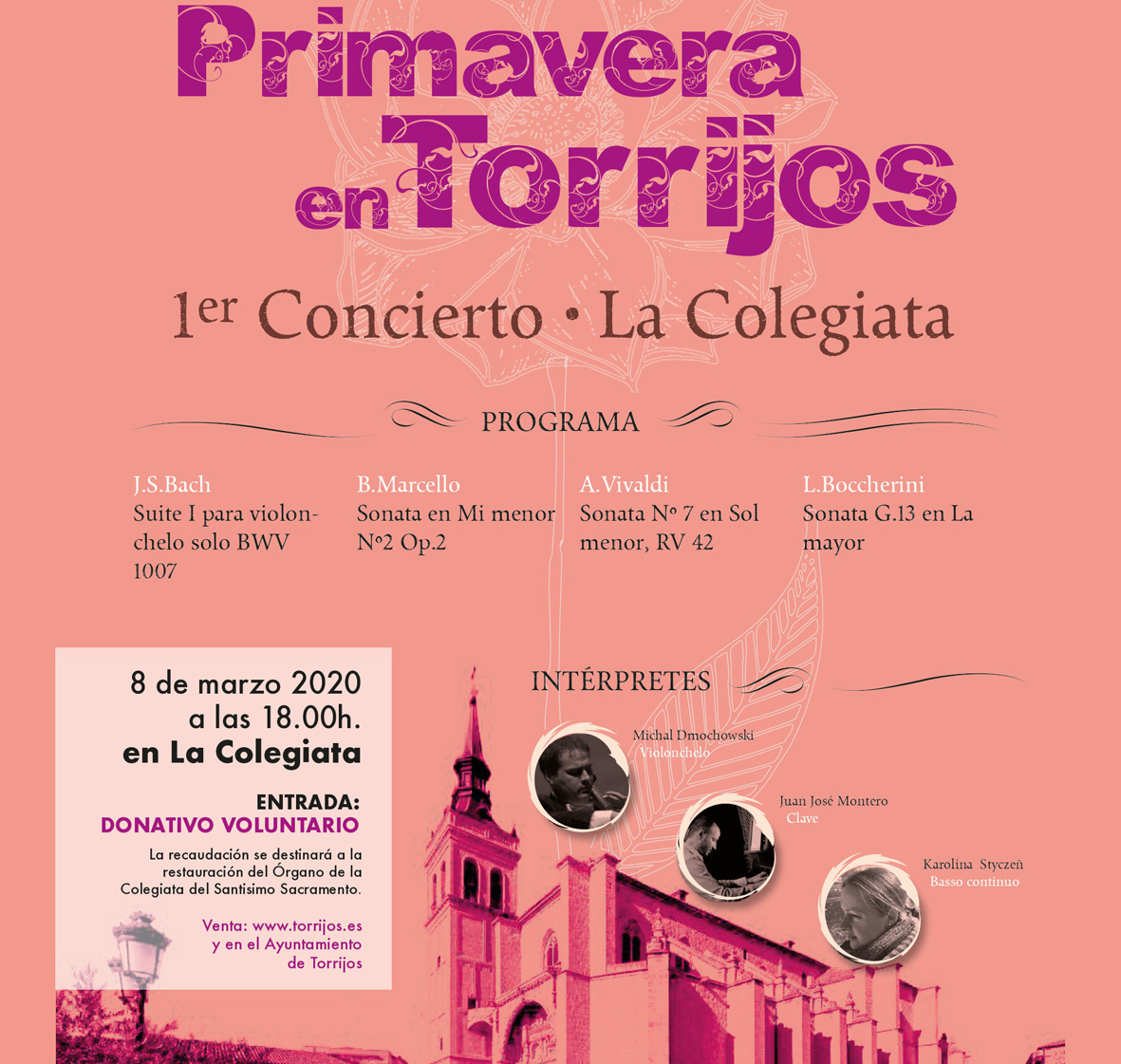 Mediante el festival de música en primavera se recaudará para el Órgano de la Colegiata Editorial