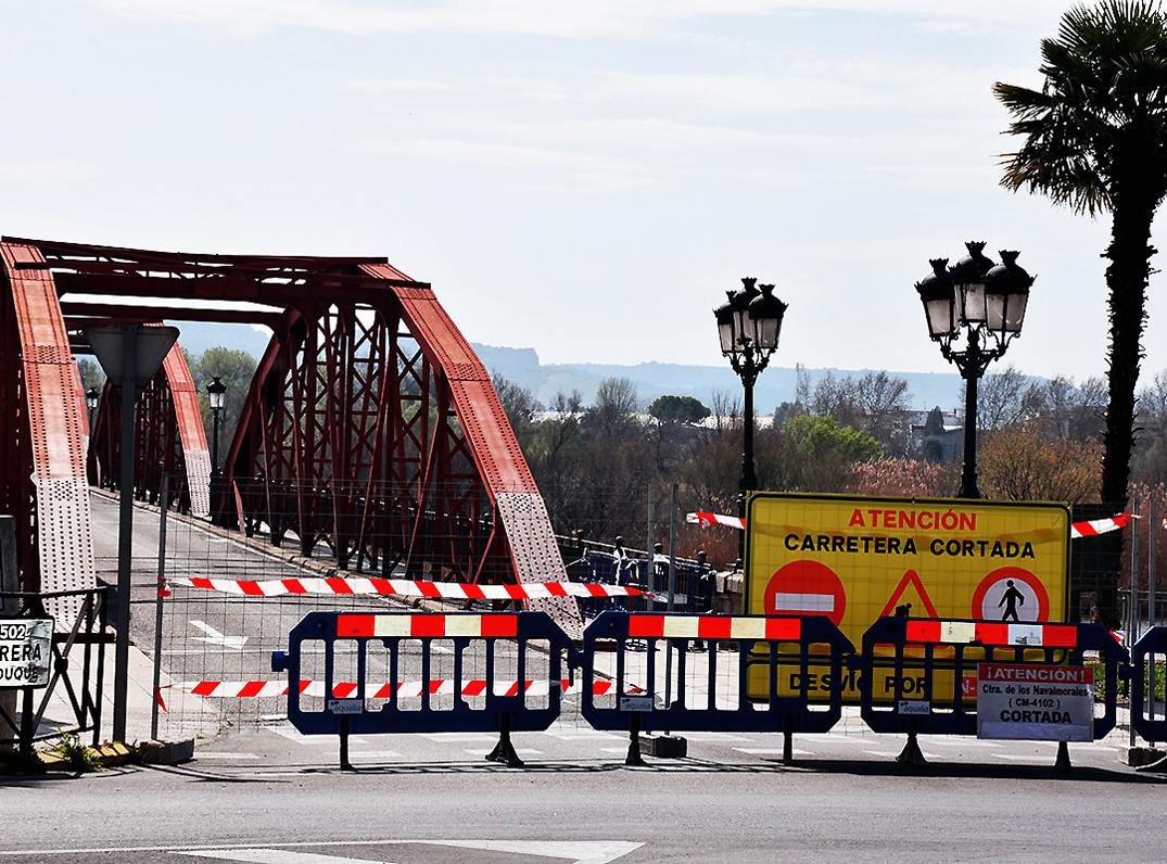 El talaverano Puente Reina Sofía comienza a ser reestructurado