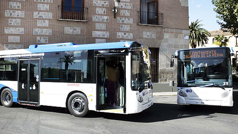 Se reforzará el transporte en Talavera de la Reina debido a que funcionará al cincuenta por ciento