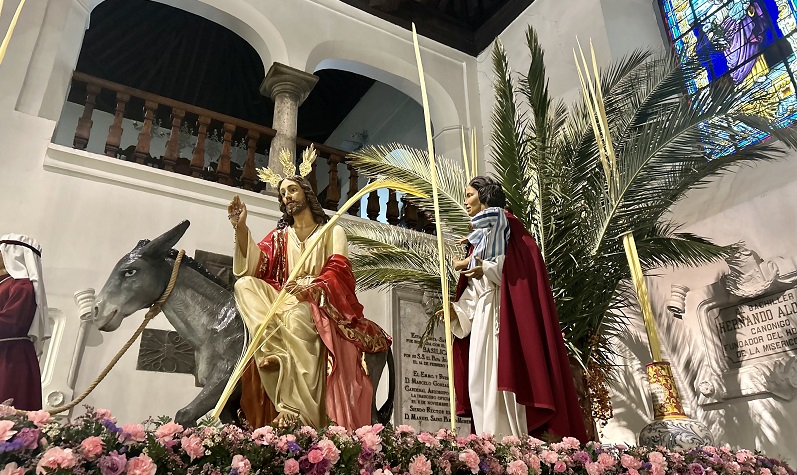 La Borriquita y la Pasión del Señor marcan el inicio de la Semana Santa en Talavera
