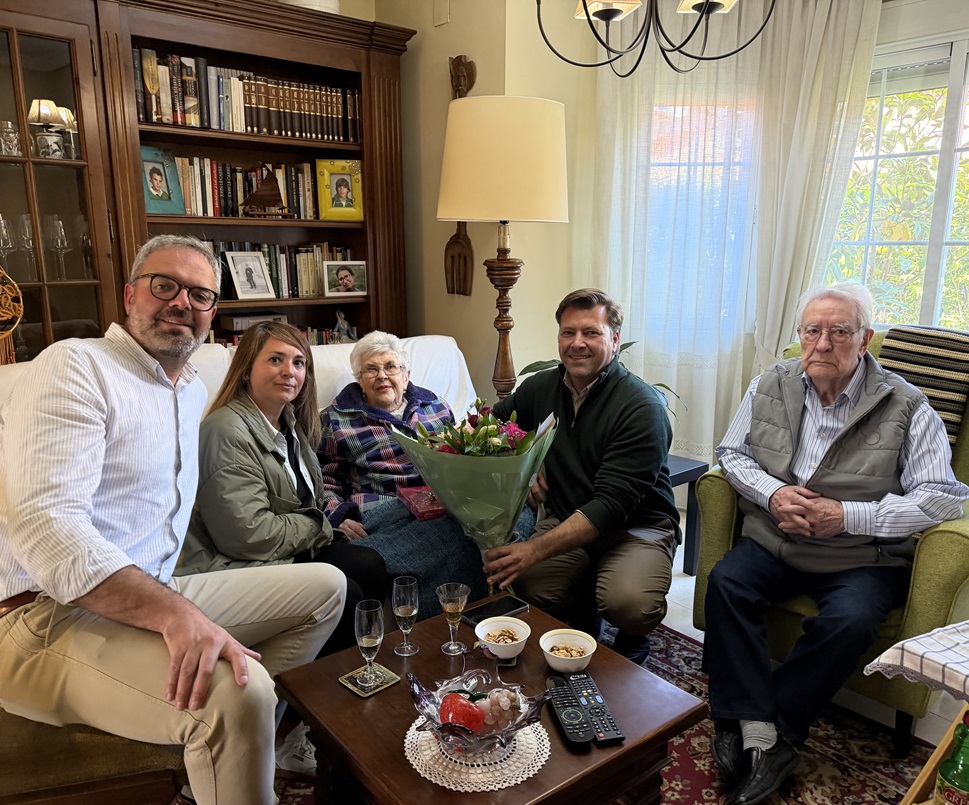 Santa Olalla celebra los cien años de Josefa