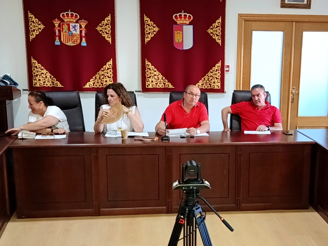 Primer pleno del Ayuntamiento de Pepino después de la moción